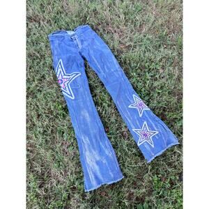 RARE Vintage 90s JNCO LOW Rise Flare Jeans size 5